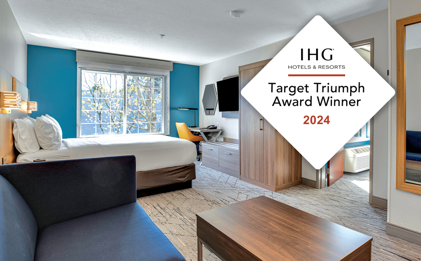 2025 06 News Pacific Inns Wins Ihg Target Triumph Award 2024 Jantzen Beach Portland Award