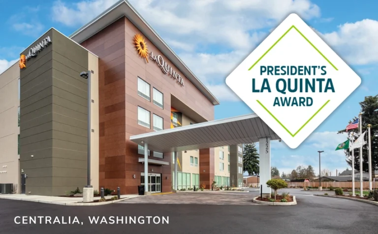 Pacific Inns Properties Earn 2025 Presidents La Quinta Award Centalia Washington